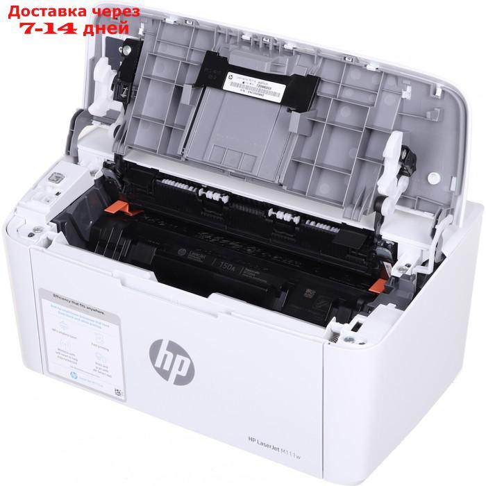 Принтер лазерный HP LaserJet M111w (7MD68A) A4 WiFi белый - фото 3 - id-p226945082