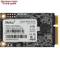Накопитель SSD Netac mSATA 1TB NT01N5M-001T-M3X N5M mSATA