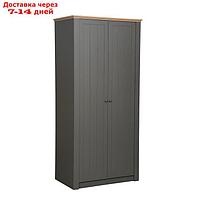 Шкаф для одежды "Прованс" 37.03, 968×600×2090 мм, цвет диамант серый / дуб каньон