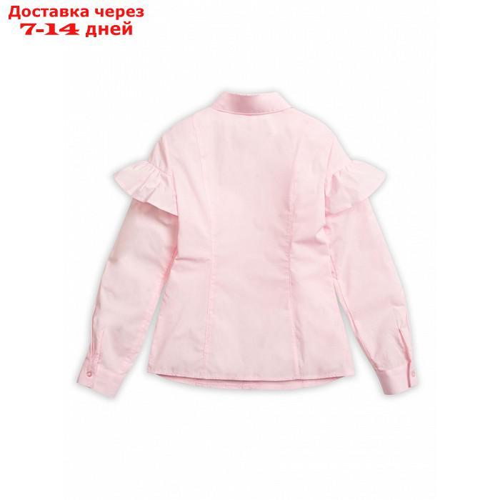 Блузка для девочек, рост 158 см, цвет розовый - фото 6 - id-p226967046