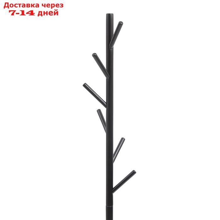 Вешалка напольная Forsty, 350×350×1730 мм, цвет чёрный - фото 6 - id-p226951374