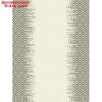 Ковёр-циновка прямоугольный 8148, размер 150х230 см, цвет anthracite/cream