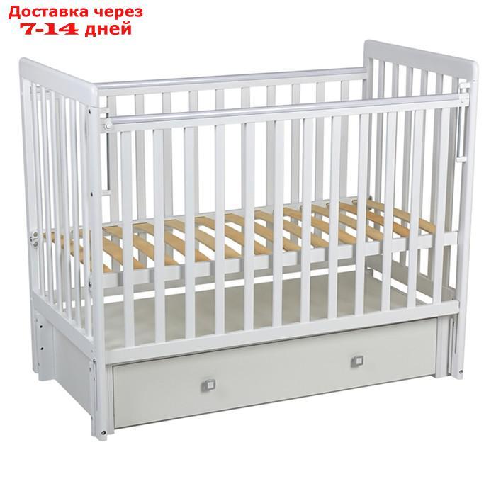 Кровать детская "Фея" 328-01, цвет белый - фото 1 - id-p226970234