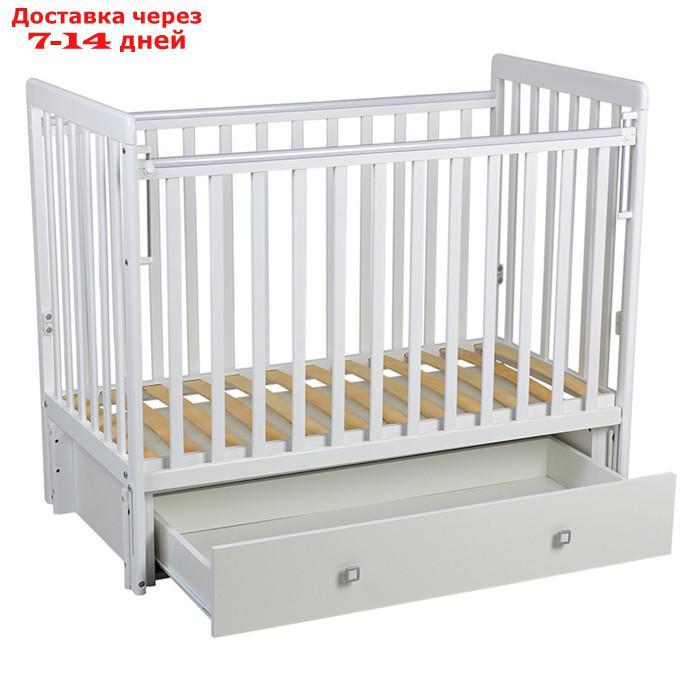 Кровать детская "Фея" 328-01, цвет белый - фото 3 - id-p226970234
