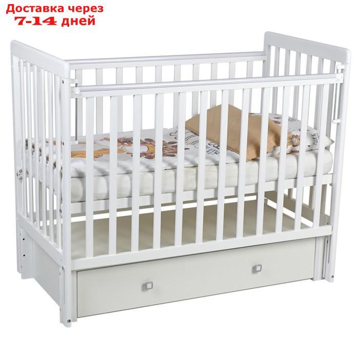 Кровать детская "Фея" 328-01, цвет белый - фото 4 - id-p226970234