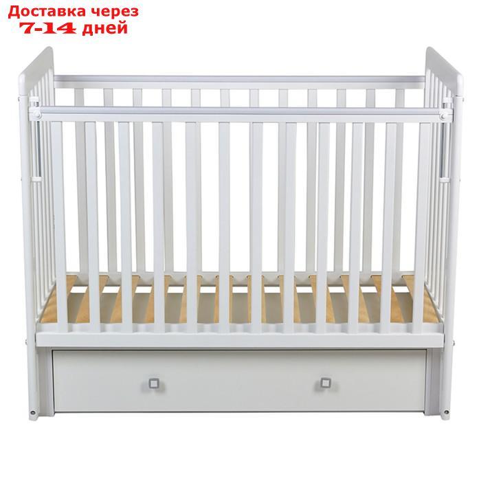 Кровать детская "Фея" 328-01, цвет белый - фото 5 - id-p226970234