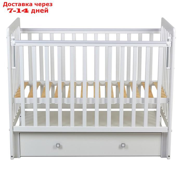 Кровать детская "Фея" 328-01, цвет белый - фото 6 - id-p226970234