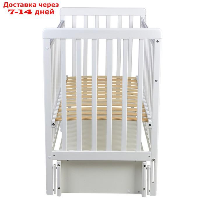 Кровать детская "Фея" 328-01, цвет белый - фото 8 - id-p226970234