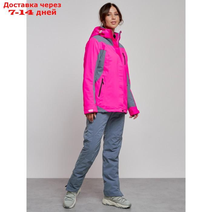 Костюм горнолыжный женский зимний, размер 50, цвет розовый - фото 4 - id-p226967093
