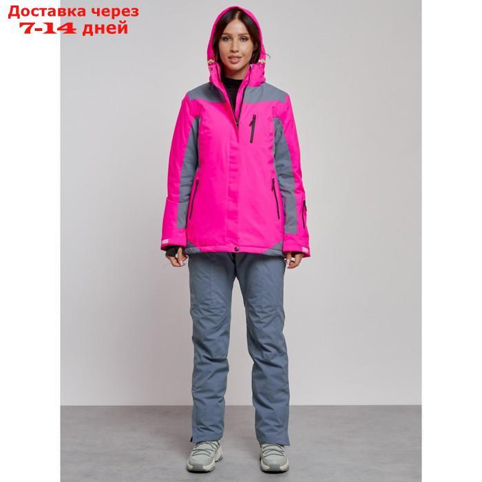 Костюм горнолыжный женский зимний, размер 50, цвет розовый - фото 6 - id-p226967093