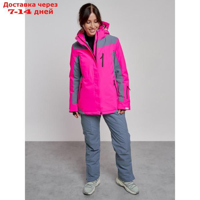 Костюм горнолыжный женский зимний, размер 50, цвет розовый - фото 8 - id-p226967093
