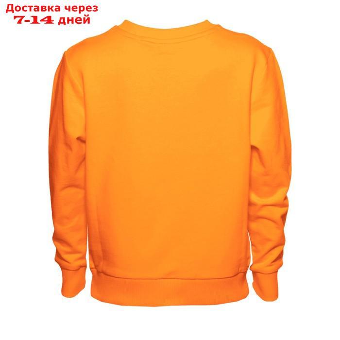 Толстовка детская, размер 8 лет, цвет оранжевый - фото 3 - id-p226941154