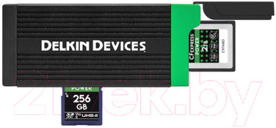 Картридер Delkin Devices USB 3.2 CFexpress Type B/SD Card Reader (DDREADER-56) - фото 3 - id-p227267065