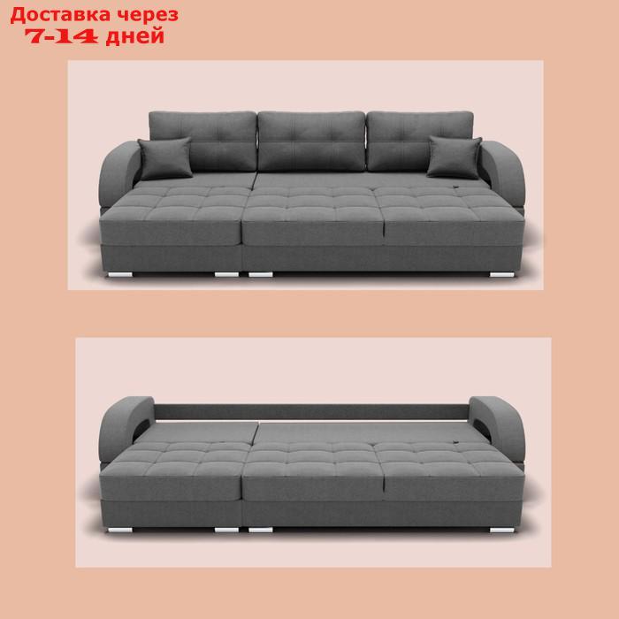 Угловой диван "Элита 2", ПЗ, механизм пантограф, угол левый, велюр, цвет квест 014 - фото 6 - id-p226990328