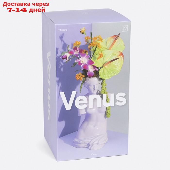 Ваза для цветов venus, 31 см, лиловая - фото 4 - id-p226978291