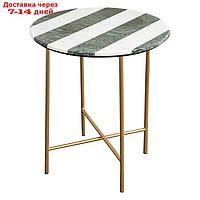 Столик приставной Haywi, 450×450×535 мм, цвет серо-белый