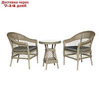 Набор мебели Бейхан GS020 светло-коричневый, серый