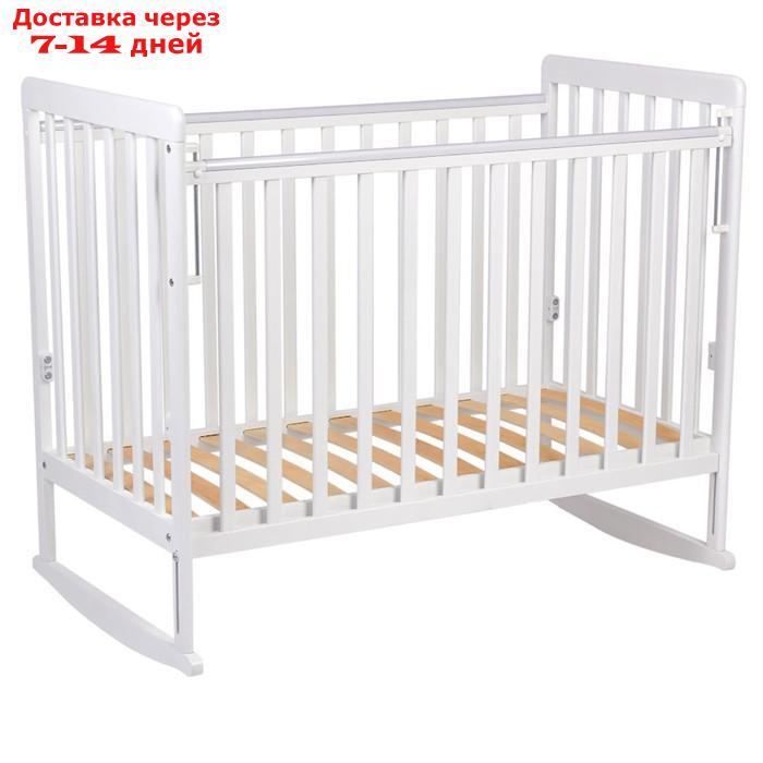 Кровать детская Фея 323-01, цвет белый - фото 1 - id-p226938976