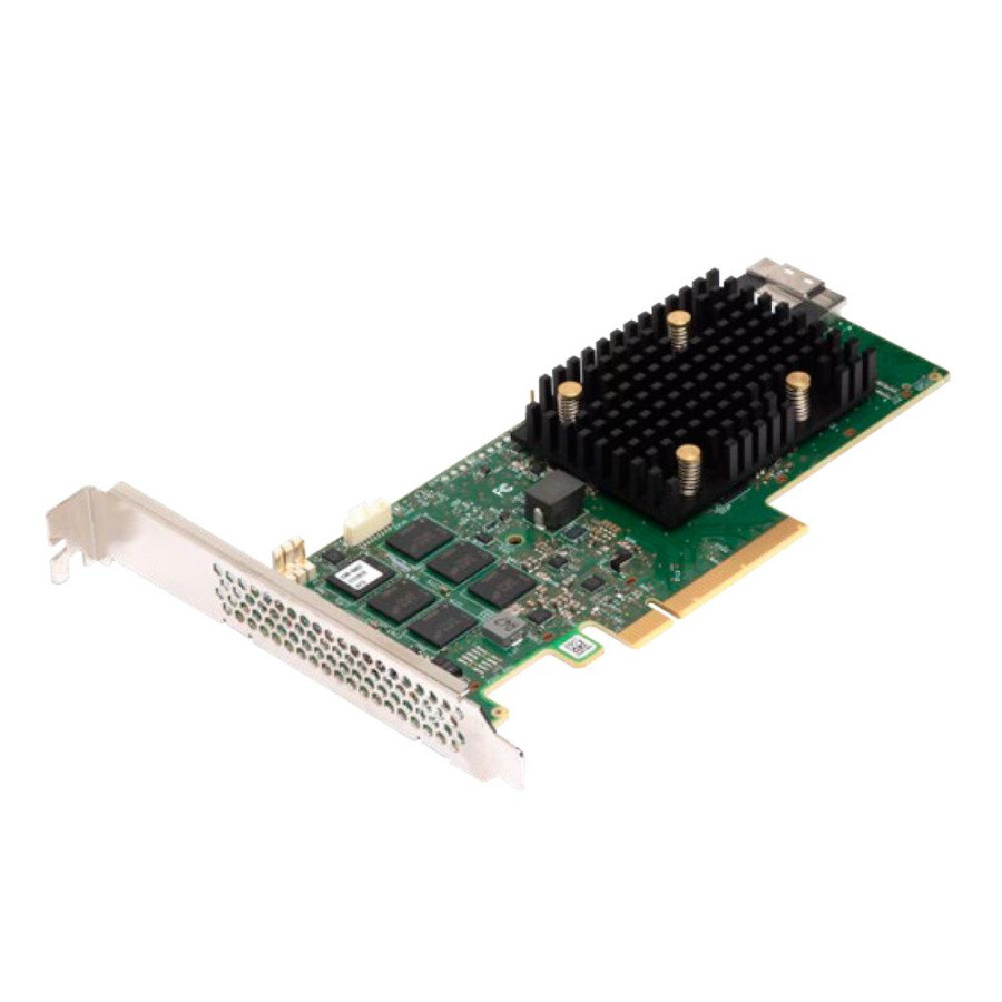 HBA-адаптер Broadcom SAS 9500-8i SGL (05-50077-03) PCIe v4 x8 LP, Tri-Mode SAS/SATA/NVMe 12G HBA, 8port(1*int - фото 1 - id-p227269378