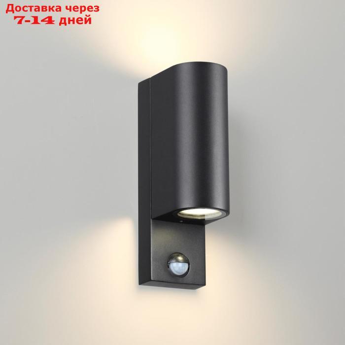 Настенный светильник фасадный с датчиком движения IP44 2x7Вт - фото 1 - id-p226947661
