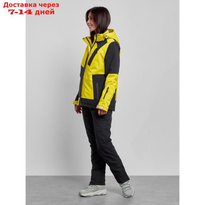 Горнолыжный костюм женский зимний, размер 44, цвет жёлтый - фото 3 - id-p226973658