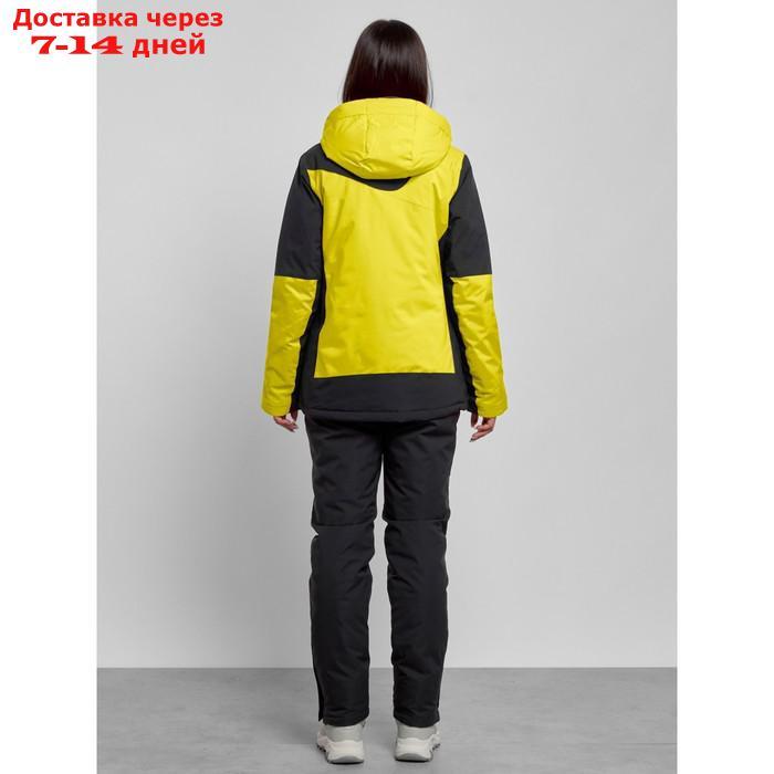 Горнолыжный костюм женский зимний, размер 44, цвет жёлтый - фото 5 - id-p226973658