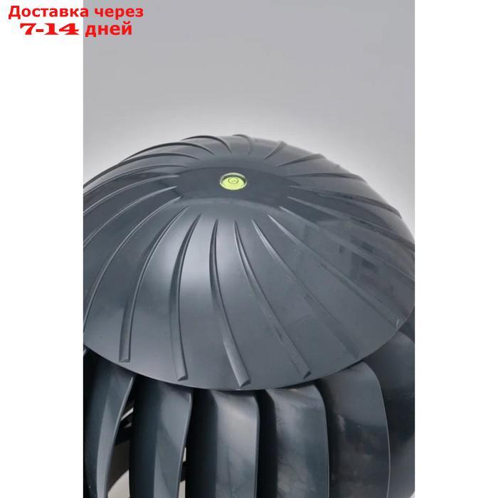 Ротационная вентиляционная турбина (d160), Серый графит RAL7024 - фото 2 - id-p226943597