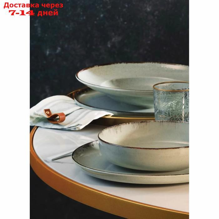 Тарелка обеденная Kutahya Pearl Mood, зелёный - фото 3 - id-p226997352