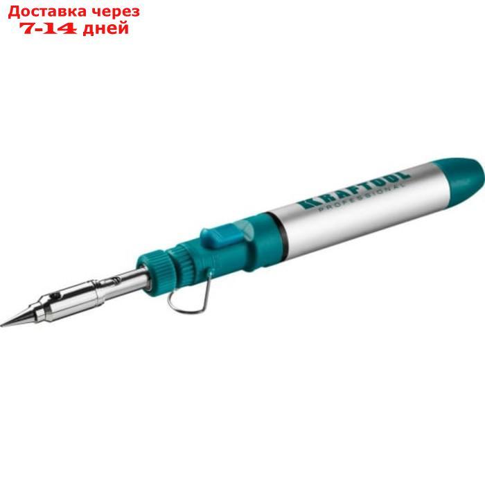 Газовый паяльник/фен/горелка KRAFTOOL SolderPro 70B, 1300°С, регулятор пламени, 4 насадки - фото 3 - id-p226960275