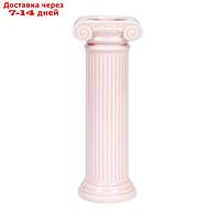 Ваза для цветов athena, 25 см, розовая