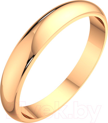 Кольцо обручальное из розового золота ZORKA 103004-9K - фото 2 - id-p227269420
