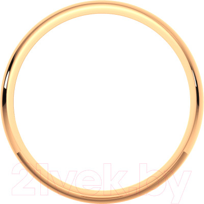 Кольцо обручальное из розового золота ZORKA 103004-9K - фото 4 - id-p227269420
