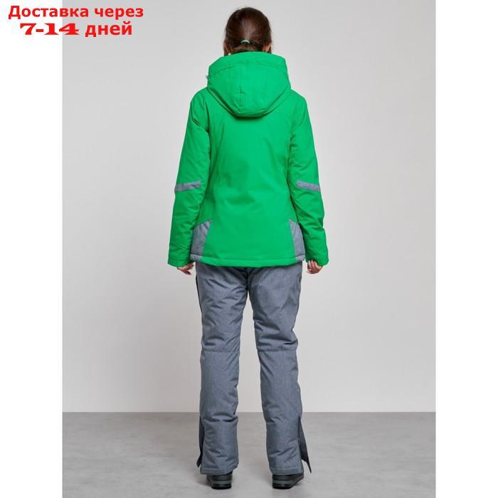 Горнолыжный костюм женский зимний, размер 46, цвет зелёный - фото 5 - id-p226973685