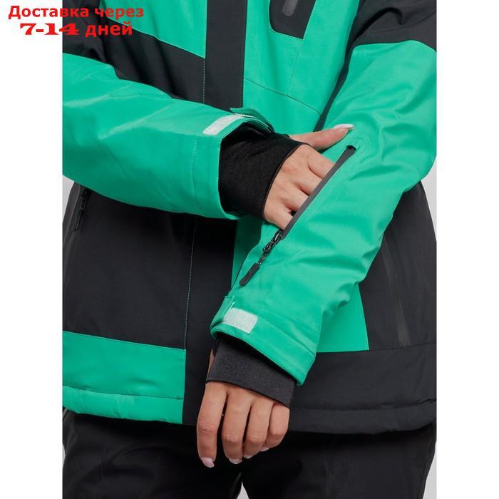 Горнолыжный костюм женский зимний, размер 44, цвет зелёный - фото 9 - id-p226973686
