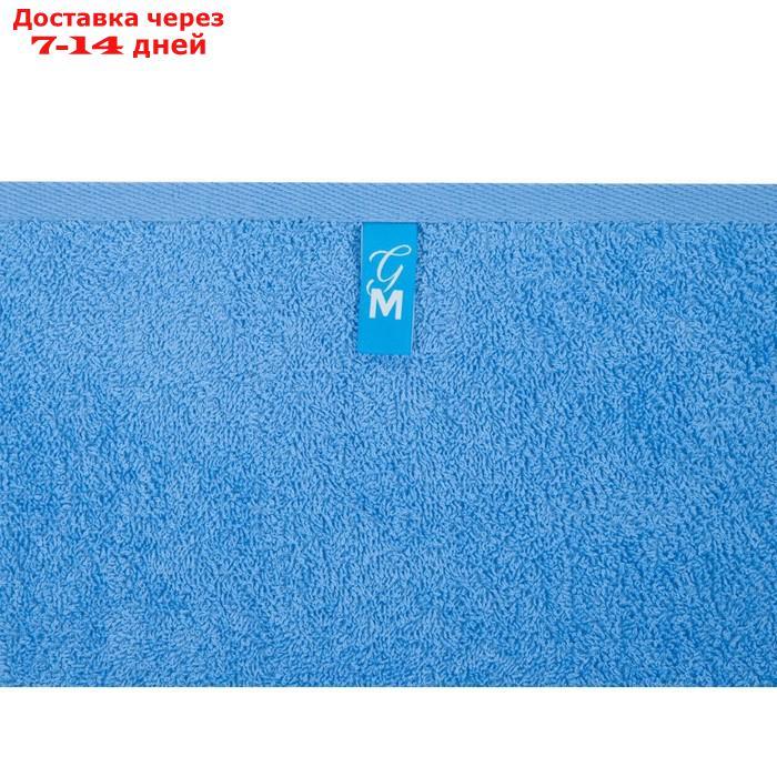Набор махровых полотенец Florentine blue, размер 40х70 см, 50х90 см, 70х140 см, цвет синий - фото 2 - id-p226952203