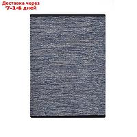Коврик "Машрум", размер 60х90 см, цвет синий, серый