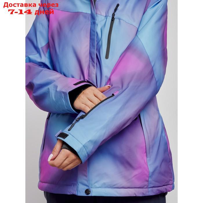 Костюм горнолыжный женский зимний, размер 58, цвет фиолетовый - фото 2 - id-p226965969