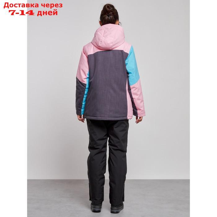 Горнолыжный костюм женский зимний, размер 60, цвет розовый - фото 5 - id-p226975053