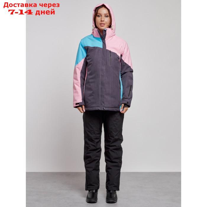 Горнолыжный костюм женский зимний, размер 60, цвет розовый - фото 6 - id-p226975053