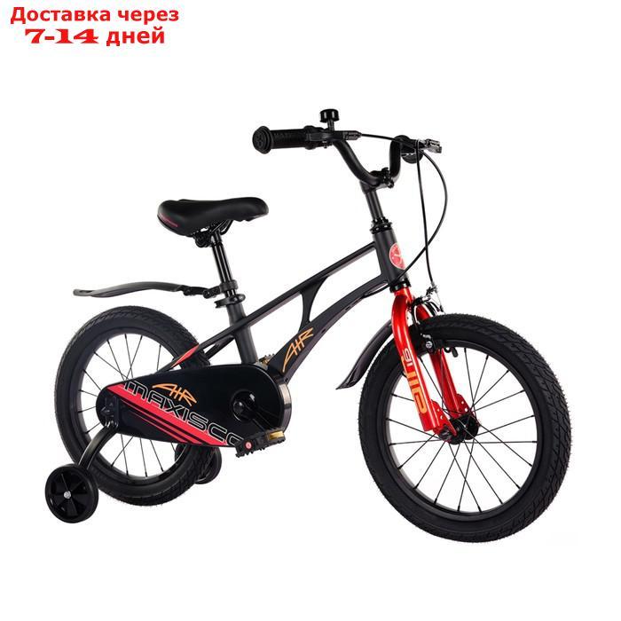 Велосипед 16'' Maxiscoo AIR Стандарт Плюс, цвет Черный Матовый - фото 2 - id-p226943896