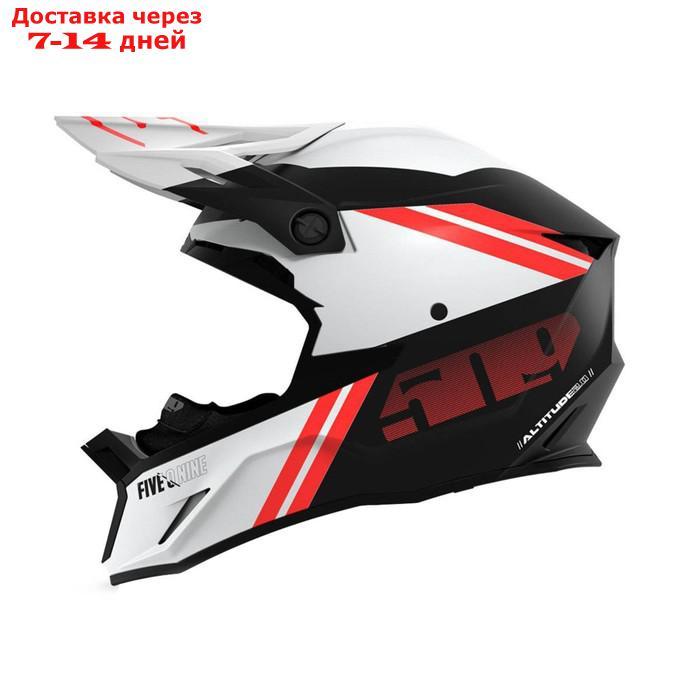 Шлем 509 Altitude 2.0, размер M, чёрный, белый, красный - фото 1 - id-p226975068