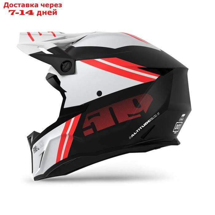 Шлем 509 Altitude 2.0, размер M, чёрный, белый, красный - фото 2 - id-p226975068