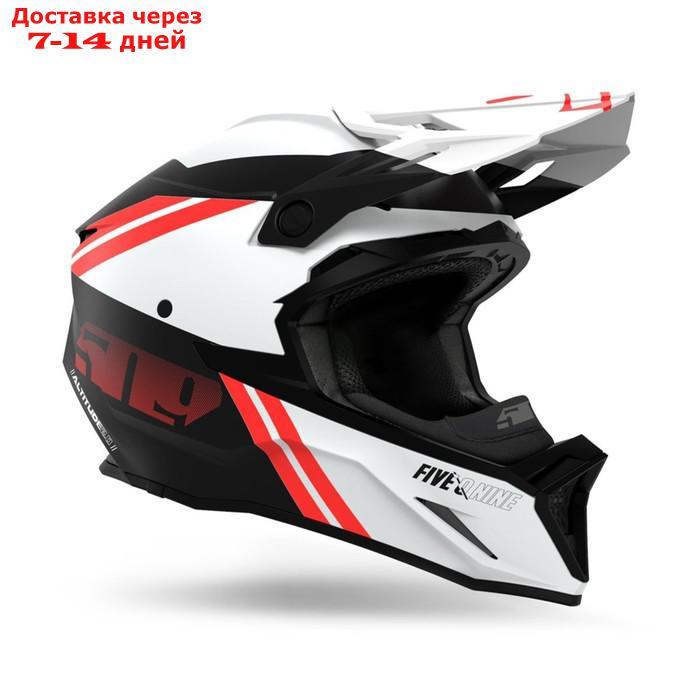 Шлем 509 Altitude 2.0, размер M, чёрный, белый, красный - фото 3 - id-p226975068
