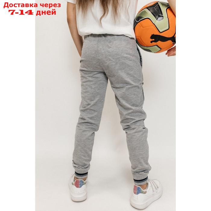 Брюки спортивные для девочек Isee, рост 140-146 см, цвет серый - фото 10 - id-p226939065
