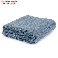 Полотенце для рук waves джинсово-синего цвета Essential, размер 50х90 см