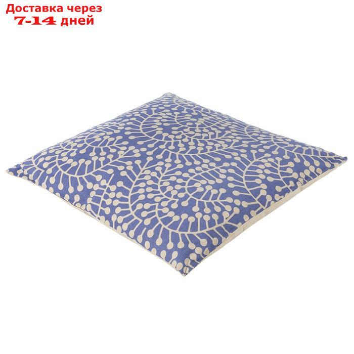 Подушка декоративная фиолетового цвета Scandinavian touch, размер 45х45 см - фото 3 - id-p226976941