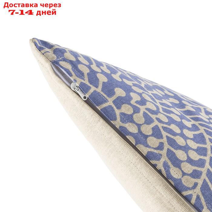 Подушка декоративная фиолетового цвета Scandinavian touch, размер 45х45 см - фото 4 - id-p226976941