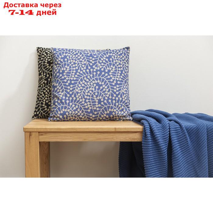 Подушка декоративная фиолетового цвета Scandinavian touch, размер 45х45 см - фото 6 - id-p226976941
