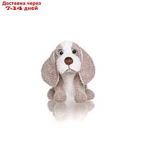 Мягкая игрушка Gulliver собачка, цвет серо-белый, 22 см