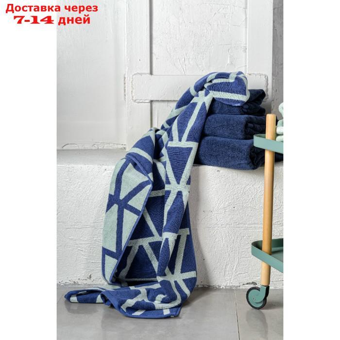 Полотенце банное темно-синего цвета Essential, размер 70х140 см - фото 8 - id-p226976953